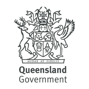 Unit4:n asiakkaan Queensland Governmentin logo