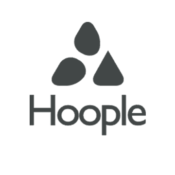 Logotyp för Unit4-kunden –  Hoople