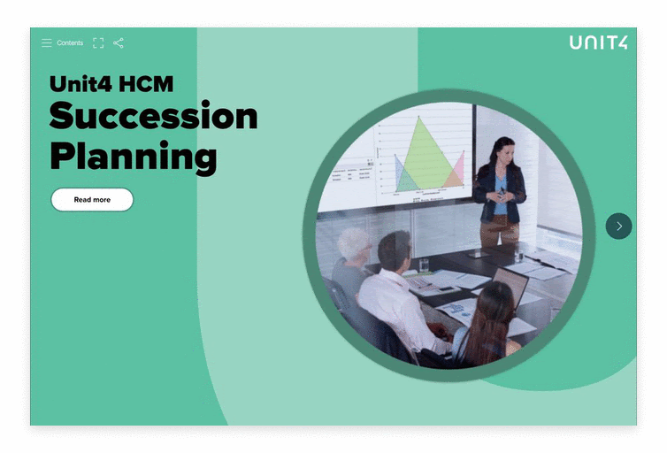 Image de couverture de l’ebook « Unit4 HCM Succession Planning »
