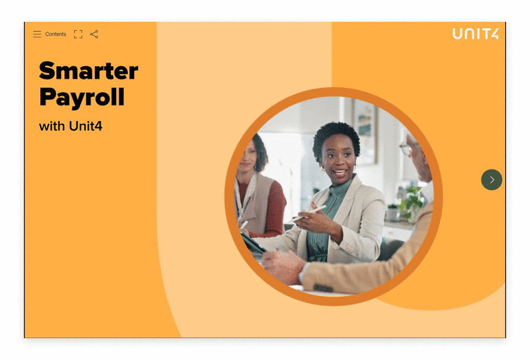Image de couverture de l’ebook « Smarter Payroll with Unit4 »