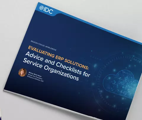 IDC – Evaluating ERP Solutions