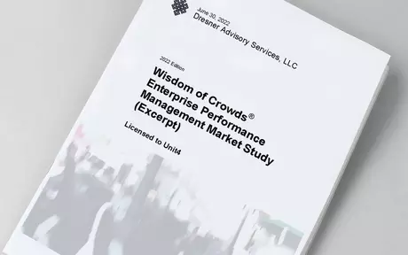 Image de couverture du rapport « Dresner Wisdom of Crowds® EPM Étude de marché 2022 »