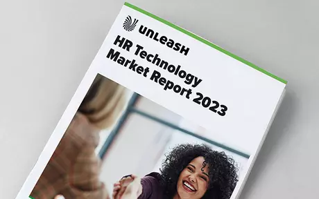Napsauttamalla pääset lukemaan "UNLEASHin HR Technology Market Report 2023:n (HR-teknologiamarkkinaraportti 2023)"