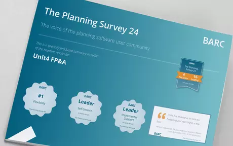 Click here to learn more about Unit4's results in BARC's The Planning Survey 2024